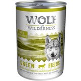 Wolf of Wilderness Adult 6 x 400 g - Green Fields - jagnjetina Cene