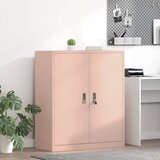 Ormarić za pohranu Ružičasta 90 x 40 x 105 cm Čelik | shoptok.hr