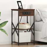 vidaXL Noćni ormar Smeđi hrast 41 x 31 x 76 cm Konstruirano drvo Cijene