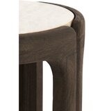 Light & Living Okrugao pomoćni stol s kamenom pločom stola ø 45 cm Ali – | shoptok.hr