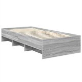  Krevetna konstrukcija Siva Sonoma 80 x 200 cm Konstruirano drvo | shoptok.hr