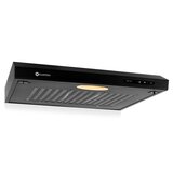 Klarstein UW60BL Kuhinjska Napa 115W nehrđajući čelik - Crna | shoptok.hr