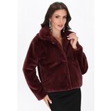faina Zimska jakna 'Fashion Look' burgund | shoptok.hr