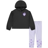 Converse set za devojčice cnvg hoodie & heart legging 3CG214-P8V | ePonuda.com