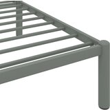  Za krevet sivi metalni 160 x 200 cm | shoptok.hr