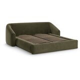 Cosmopolitan Design Zeleni tapecirani bračni krevet s prostorom za odlaganje s podnicom 180x200 cm Campi – | shoptok.hr