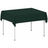  Tkanina za stol Pravokutni Tamnozelena 110 x 140 cm | shoptok.hr