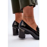 S. BARSKI Women's Black Patent Leather Pumps with Stiletto Heel D&A | Eponuda.ba