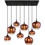 Globo 15548-8HG - Luster na sajli MAXY 8xE27/40W/230V u bakarnoj boji | Eponuda.com