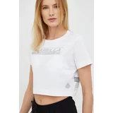 LaBellaMafia Kratka majica za vadbo Essentials bela barva