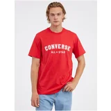 Converse Red Unisex T-Shirt Go-To All Star - Men