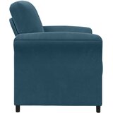  Jednosed Plava 88 x 83 x 95 cm Baršun | shoptok.hr