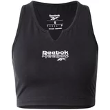Reebok Sportski top crna / bijela