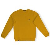 Organic Monkey Puloverji Sweatshirt - Mustard Rumena Cene