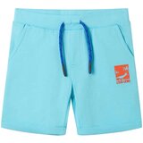  Dječje kratke hlače s vezicom plava boja vode 140 | shoptok.hr