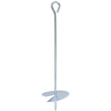  Zemaljska sidra 4 pcs Srebrna Ø10 x 40 cm Galvanizirani metal | shoptok.hr