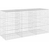  Gabion s žicom debljine 5 mm i mrežom 10x10 cm 300x100x150 cm | shoptok.hr