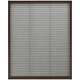  Zaslon protiv insekata za prozore aluminijski smeđi 80 x 100 cm | Eponuda.ba