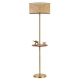 Opviq Podna lampa Mercan, 160 cm E27, Zlatna boja | Eponuda.ba