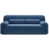 ELTAP Plava sklopiva/s prostorom za odlaganje sofa od samta 236 cm Elioss – | shoptok.hr