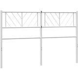  Kovinsko vzglavje belo 140 cm, (20952854) | Shoptok.si