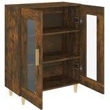  Komoda boja dimljenog hrasta 69,5x34x90 cm konstruirano drvo | shoptok.hr