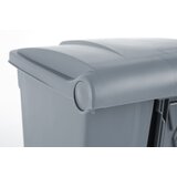 AmerBox kanta za otpad s pedalom, 68L, svetlosiva, 490x410x(H)660mm | Eponuda.com