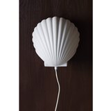 Jotex Bijela zidna lampa od kamenine s utikačem Shelly – | shoptok.hr