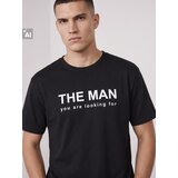 Sinsay Pamučna majica s natpisom | shoptok.hr