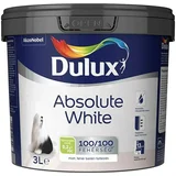 Stenska barva Absolute White (Bela, Mat, 3 l)