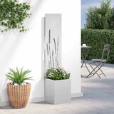  Privatnost u vrtu Srebrno 32 x 32 x 150 cm Pocinčani čelik | shoptok.hr