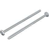 vidaXL Vijak 2 pcs srebrna M6 x 120 mm Jeklo, (5000163896) | Shoptok.si