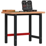 vidaXL Delovna miza 100x60x83 cm trdna bukovina pravokotna | Shoptok.si