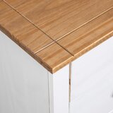  Komoda od borovine bijela 46 x 40 x 89 cm asortiman Panama | shoptok.hr