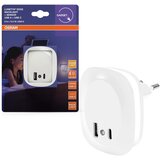  Osram- LED noćno svetlo za utičnicu sa senzorom i USB LUNETTA LED/12,5W/230V | Eponuda.com