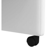  Blagovačke stolice s kotačima 2 pcs Bijelo 58 x 65 x 98 cm | shoptok.hr