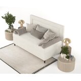 Maison de Rêve Bež oblazinjena postelja 90x200 cm Alba – | Shoptok.si