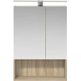  Kupaonski ormar s ogledalom Sonoma hrast 50 x 14 5 x 70 cm | shoptok.hr