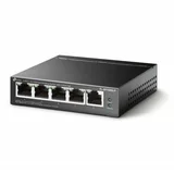 Tp-link TL-SF1005LP 5-Port 10/100Mbps Unmanaged Switch with 4-Port PoE, meta case, desktop mount, PoE budget 41W