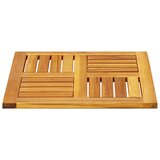 Stolna ploča 50x50x2 cm četvrtasta od masivnog drva bagrema | shoptok.hr