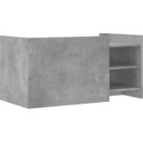  Stolić za kavu siva boja betona 100 x 50 x 50 cm od drva | Eponuda.com