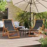  Sklopive stolice 2 kom. sive tkanine | shoptok.hr