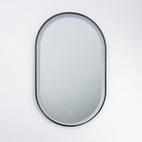  Brilagi-LED ogledalo za kupatilo CANZO LED/25W/230V 50x80 cm crno IP44 CRI 90 prigušiva + CCT | Eponuda.com