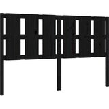  Uzglavlje za krevet crni 155,5 x 4 x 100 cm od masivne borovine | Eponuda.com