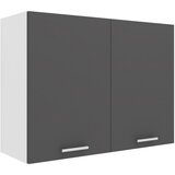 MID.YOU Kuhinjska Zgornja Omarica Esilo, Siva, Bela | Shoptok.si