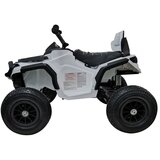 Lean_Toys Quad na akumulator 12V ATV - napihljiva kolesa - bela | Shoptok.si
