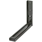VORMANN Zidna konzola (290 x 49 x 220 mm, Opteretivost: 40 kg, Crne boje) Cijene
