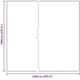 CERADA s rupama *Transparent*an 12 x 12 m Polietilen - 12 x 12 m | shoptok.hr