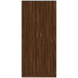  Ormar boja smeđeg hrasta 90 x 52 x 200 cm od konstruiranog drva | shoptok.hr