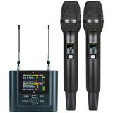 INF Brezžični UHF komplet z dvema mikrofonoma in sprejemnikom, (5000554928) | Shoptok.si